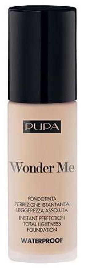 Šķidrā grima bāze Pupa Wonder Me, 010 porcelain-neutral, 30 ml