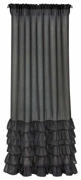 Päevakardin Dolly, must v., 140 cm x 250 cm