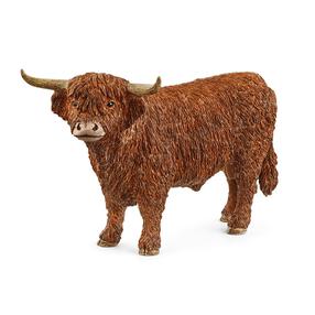 Žaislinė figūrėlė Schleich Farm World Highland Bull 13919, ruda sp.