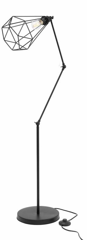 Stāvlampa TooLight Reno APP540-1F, 60 W, E27, melna krās.