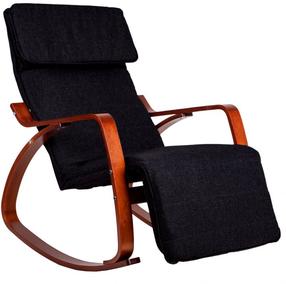 Supamasis krėslas ModernHome With Footrest, ruda sp./pilka sp., 70 cm x 70 cm x 97 cm