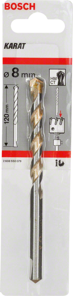 Centruojamasis grąžtas, gręžimo karūnai Bosch 2608550079, 0.8 cm