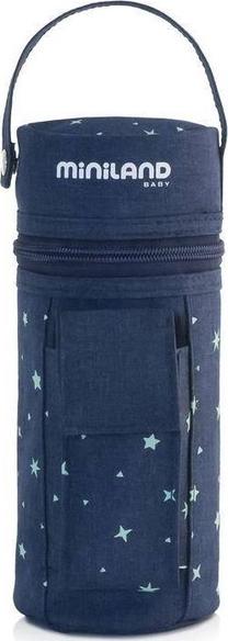 Gertuvės dėklas Miniland Denim, 0 mėn., aliuminis/tekstilė, mėlyna sp.