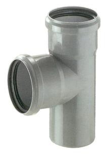 Trišakis vidaus kanalizacijai Magnaplast HTplus, 110 mm x 110 mm, 87 °