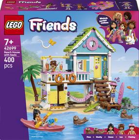 Конструктор LEGO® Friends Дом на пляже с тюленями 42699, 400 шт.