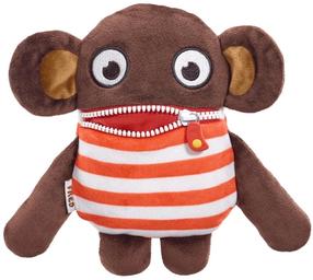 Mīkstā rotaļlieta Schmidt Troublemaker Fred, brūna krās./sarkana krās., 21 cm