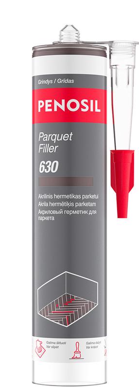 Špaktele Penosil Parquet Filler 630 PF103, gatavs lietošanai, sarkankoka krās., 0.30 l