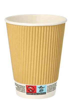 Vienkartiniai puodeliai Pap Star 88363, 300 ml, Ø 9 cm, 11 cm, 10 vnt.
