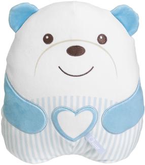 Pliušinis žaislas meška Chicco First Dreams Cuddly Meditation, mėlyna sp., 25 cm