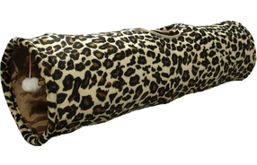 Tunelis katėms Flamingo Leopard 507667, ruda sp./juoda sp./geltona sp., 90 cm