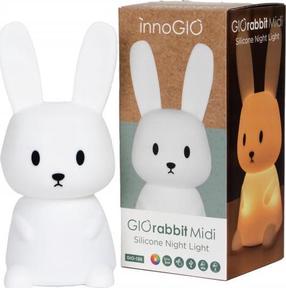Öölamp InnoGIO Rabbit Midi, valge v.