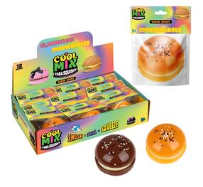 Sensorinis spaudomas žaislas Taba Cheeseburger, (spalva/dizainas parenkami atsitiktine tvarka)