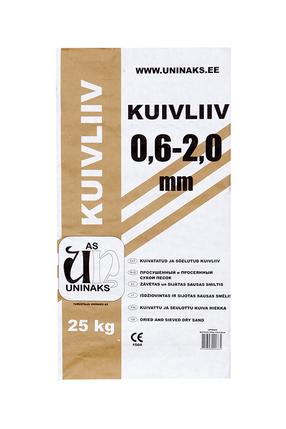 Liiv koduseks kasutamiseks/müürimistöödeks Naks, 25 kg