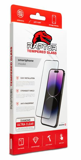 Tālruņa ekrāna aizsargstikls Swissten Diamond Ultra Full Face Apple iPhone 16 Plus, -, 6.6 "