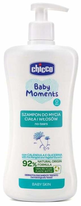 Laste šampoon Chicco Baby Moments, 500 ml