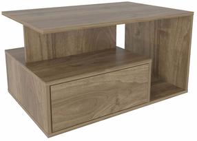 Журнальный столик Kalune Design Mana, ореховый цв., 90 см x 60 см x 48.6 см
