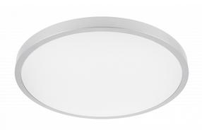 Šviestuvas plafonas GTV ATOL LD-ATOL32W-NW-02, LED, 4000 °K, 1 x 32 W, balta sp. / sidabro sp.