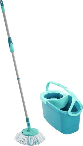 Grīdas tīrīšanas komplekts Leifheit Rotation Disc Mop Ergo, zaļa krās., 6 l