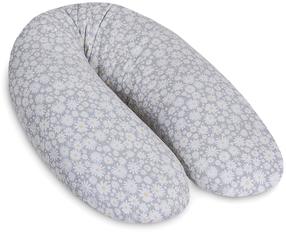 Grūtnieču spilvens Ceba Baby Duo Physio, balta krās./pelēka krās.