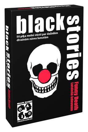 Карточная игра Brain Games Black Stories Funny Death, LV