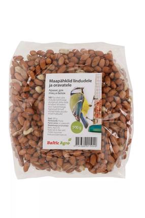 Lobīti zemesrieksti Baltic Agro, savvaļas putniem, 0.5 kg