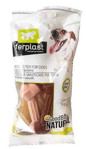 Skanėstas šunims Ferplast Good Bite 88874099, jautiena/vištiena/grūdai/kumpis, 0.24 kg, 16 vnt.