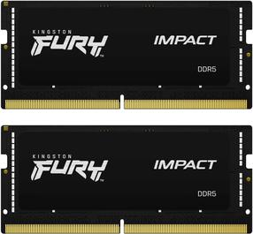 Operatiivmälu (RAM) Kingston Fury Impact, DDR5 (SO-DIMM), 32 GB, 5600 MHz