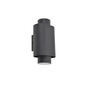 Sieninis lauko šviestuvas Lutec Cypres, 7W, GU10, IP44, tamsiai pilka sp., 10.9 cm x 20.2 cm