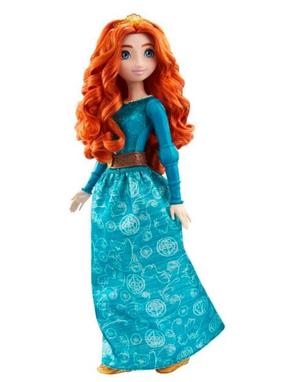 Nukk Mattel Disney Princess Merida HLW13, 29 cm, mitmevärviline