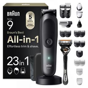 Daudzfunkcionāls ķermeņa un sejas skuveklis Braun Series 9 AIO9520