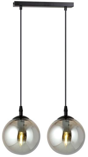 Светильник навесной Emibig Cosmo 2 712/2, E14, 2 x 10 Вт, графитовый цв. / черный цв., 14 x 14 см