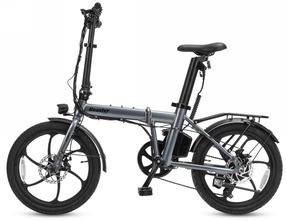 Elektriskais velosipēds Beaster Hero, 20", 20", 250 W, 10.5 Ah, sudraba krās.