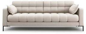 Sofa Micadoni Home Mamaia 3 Seats, smėlio sp., 177 x 92 cm x 75 cm
