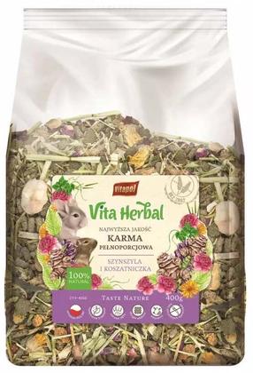 Väikeloomade toit Vitapol Vita Herbal, tšintšiljadele, 0.4 kg