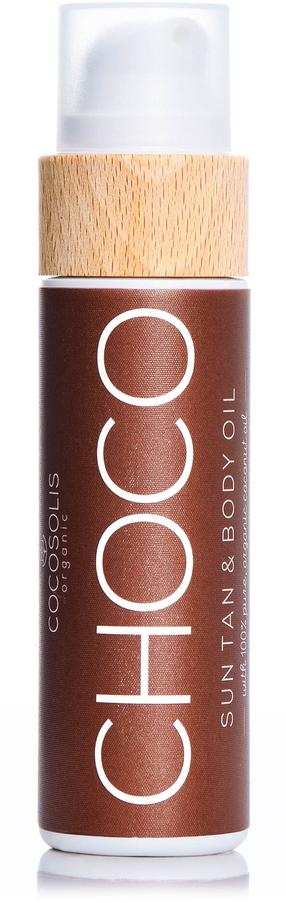 Eļļa iedeguma kopšanai Cocosolis Choco, 110 ml