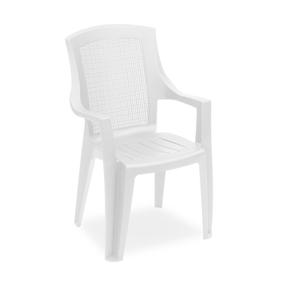 Lauko kėdė Ipae Progarden Trama, balta sp., 61 cm x 56 cm x 91 cm