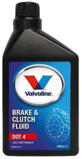 Bremžu šķidrums Valvoline Brake & Clutch Fluid DOT 4, 500 ml