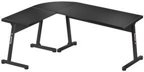 Arvutimängulaud Huzaro Hero 6.0, 147 cm x 112 cm, 74 cm, must v.