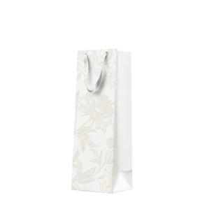 Подарочный пакет Paw Decor Collection Subtle Line, 10 см x 37 см x 12 см, белый цв.