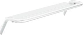 Vannitoariiul Deante Silia, 12.4 cm x 8.9 cm x 43.6 cm, valge v.