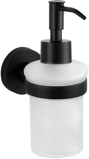 Sieninis skysto muilo dozatorius Mexen Remo, juoda sp., 0.180 l