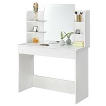 Kosmetinis staliukas ModernHome PWSHT-20, balta sp., 142 cm x 108 cm x 40 cm