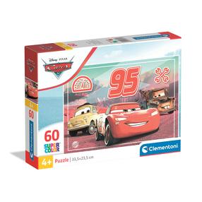 Пазл Clementoni SuperColor Cars 26317, 33.5 см x 23.5 см, 60 шт., многоцветный