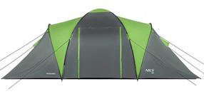 Šešiavietė palapinė Nils Extreme Highland NC6031 15-04-033, pilka sp./bronzos sp., 570 cm x 210 cm x 200 cm