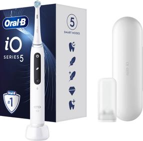 Elektrinis dantų šepetėlis Oral-B iO Series 5, balta sp.