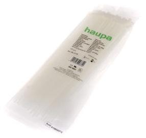 Крепежные хомуты Haupa, пластик, белый цв., 310 мм x 4.8 мм