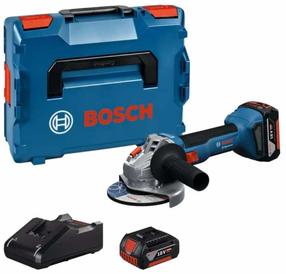 Akumulatora leņķa slīpmašīna Bosch GWS, 18 V