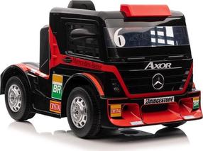 Детский электрогрузовик Lean Toys Mercedes XMX622, черный цв./красный цв.