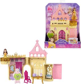 Кукольный домик Mattel Disney Princess Princess Belles Magical Surprise Castle, желтый цв./розовый цв.
