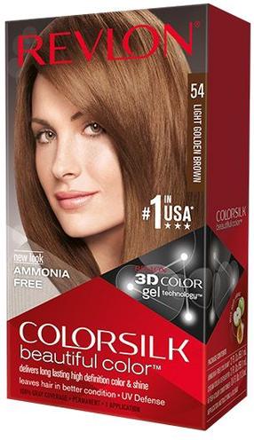 Juuksevärv Revlon Colorsilk Beautiful Color, light brown golden v., Light Brown Golden 54